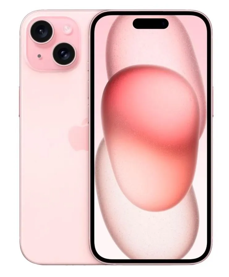 Смартфон APPLE IPHONE 15/128 Гб RAM 6Гб розовый/Наличие WiFi/Наличие 3G/LTE/Наличие 4G/5G/Only eSIM MTLE3CH/A