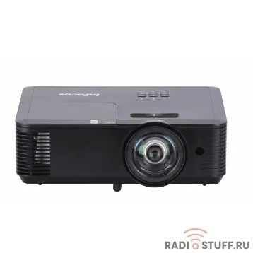 INFOCUS IN116BBST {DLP, 3600 lm, WXGA, 30 000:1, (0.52:1) - короткофокусный, 2xHDMI 1.4, VGA in, VGA out, S-video, USB-A (power), 3.5mm audio in, 3.5mm audio out, RS232, лампа до 15000 ч., 1x10W, 2.9}