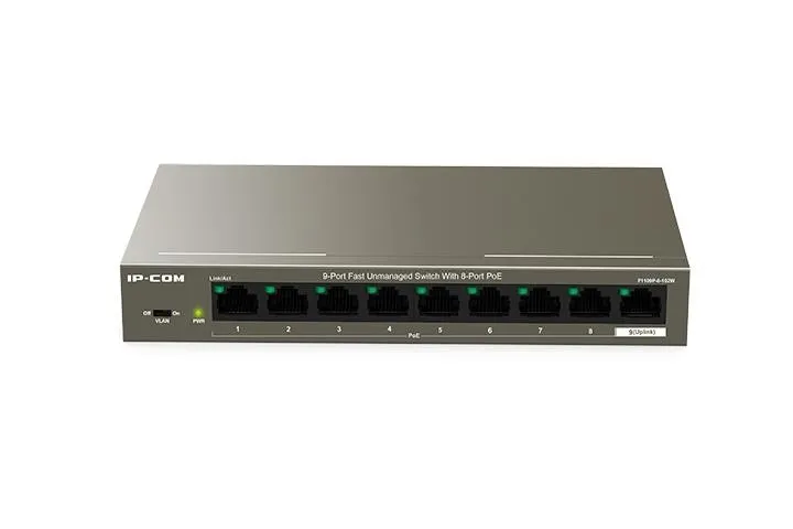 Коммутатор 9PORT 10/100M F1109TP-8-102W IP-COM
