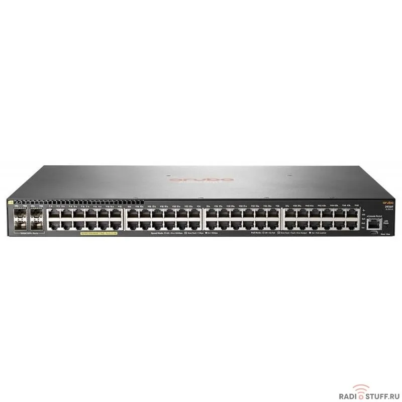 HP JL260A Коммутатор Aruba 2930F 48G 4SFP Swch (48x10/100/1000 RJ-45, 4xSFP, L3 lite, 19") 