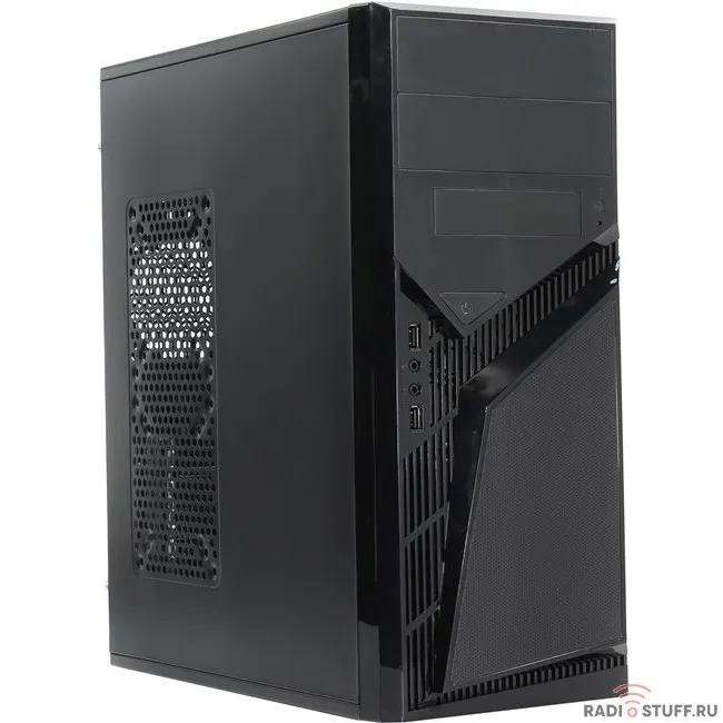 PowerCool S1007BK U3 500W {Тип: Midi-Tower, цвет: черный, форм-фактор: ATX, mATX, блок питания: 500 Вт, вентилятор: 120 мм, размеры: 175 x 407 x 362 мм, дополнительно: USB3.0 x2, наушники, микрофон}