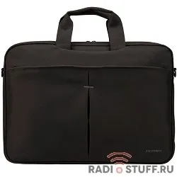Сумка Continent CC-018 BK {нейлон, до 17", черный}