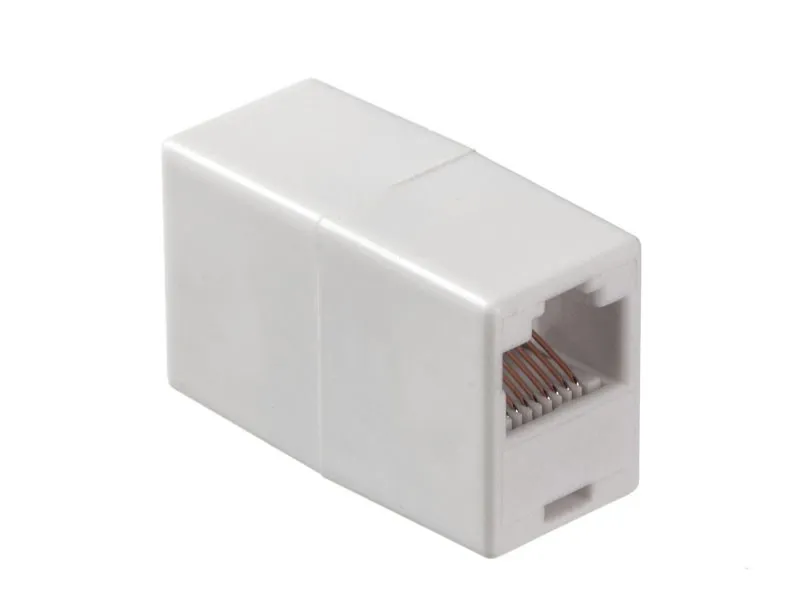 Соединительный модуль RJ45(8p8c) на RJ45(8p8c) / белый, Netko "L"