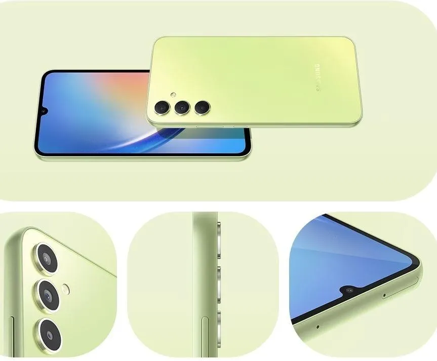 Мобильный телефон GALAXY A34 5G NFC 8/256GB GREEN SM-A346E SAMSUNG