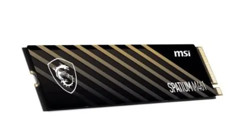 SSD MSI SPATIUM M461 1Тб 3D NAND Скорость записи 4200 Мб/сек. Скорость чтения 5000 Мб/сек. TBW 900 Тб S78-440L1D0-P83