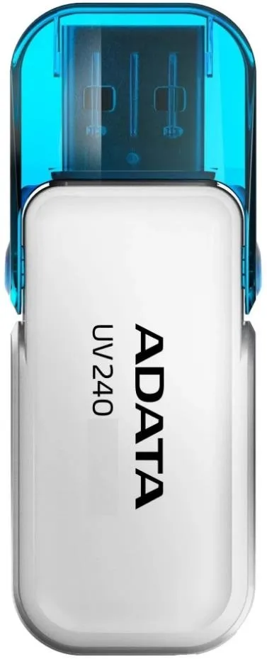 Флэш-накопитель 64GB AUV240-64G-RWH WHITE ADATA