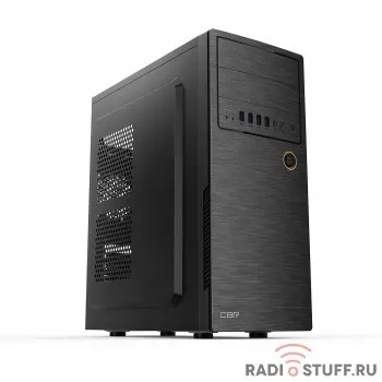 PCC-ATX-E180-USB24-450W Корпус ATX Miditower E180, c БП ATX450-12EC (450W/120mm), 4*USB 2.0, HD Audio+Mic, Black