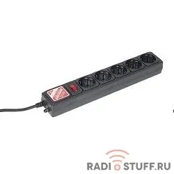 PowerCube Фильтр  B, 3.0м, 5 евророзеток (SPG-B-10-Black), черный