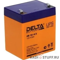 Delta HR 12-4.5 (4.5 А\ч, 12В) свинцово- кислотный аккумулятор  