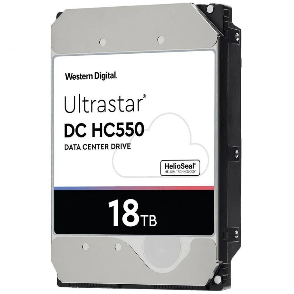 Жесткий диск SATA 18TB 7200RPM 6GB/S 256MB DC HC550 0F38459 WD