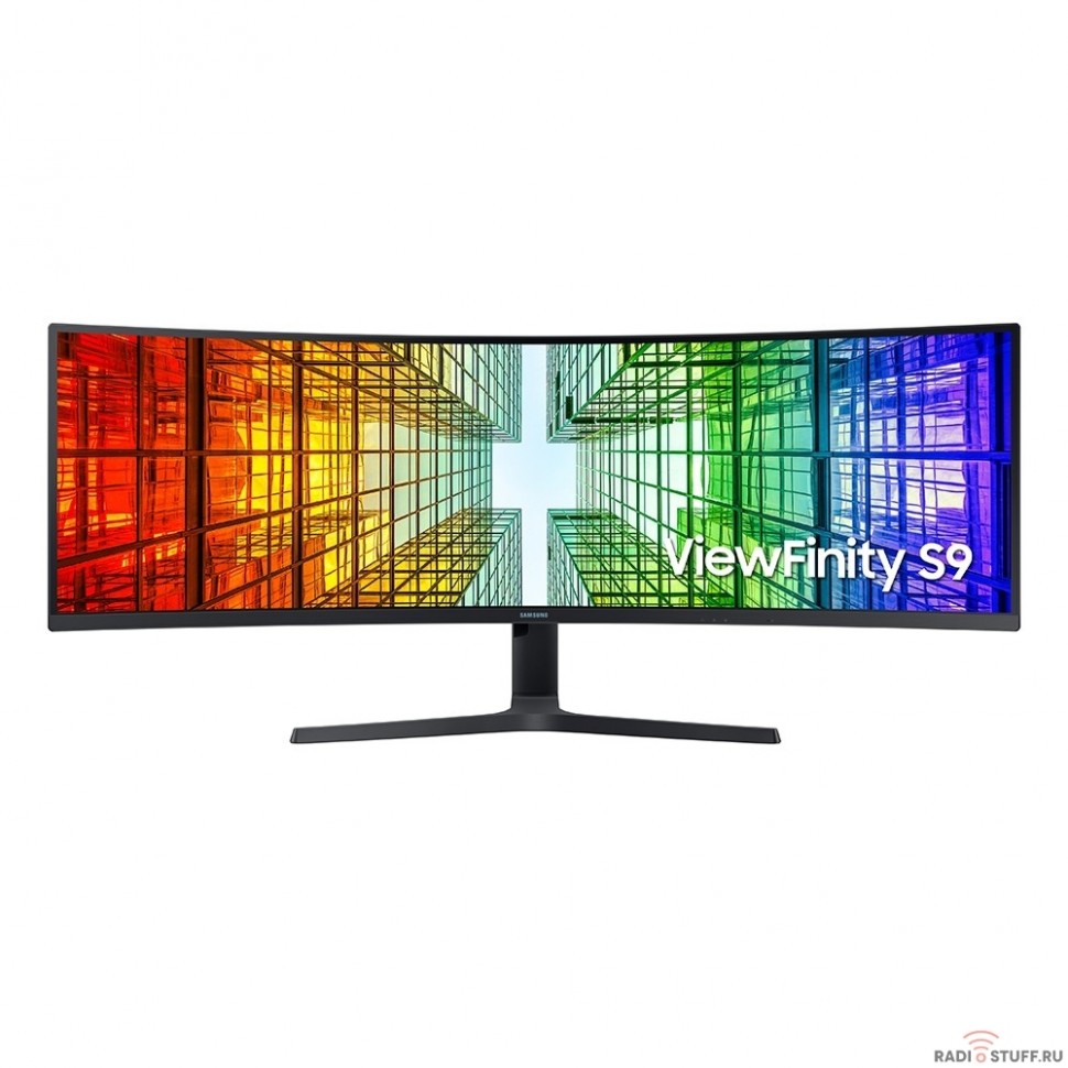 LCD Samsung 48.8" S49A950UIU {SVA 5120x1440 120Hz 4ms 178/178 350cd 3000:1 10bit(8bit+FRC) HDR10+ DisplayHDR400 2xHDMI2.1 DisplayPort1.2 RJ45 3xUSB3.0 2xUSB-C 2x2W VESA