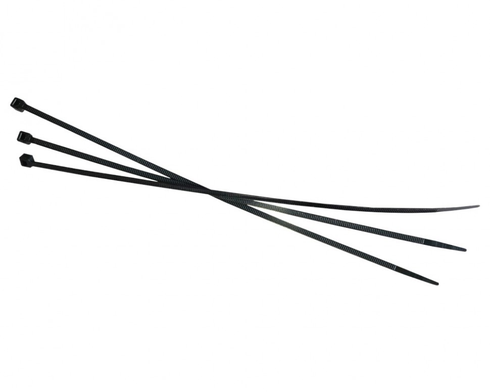 Стяжка нейлоновая 250*3,6 / 100 шт / светостойкая (черная), NETKO Optima "SZ"