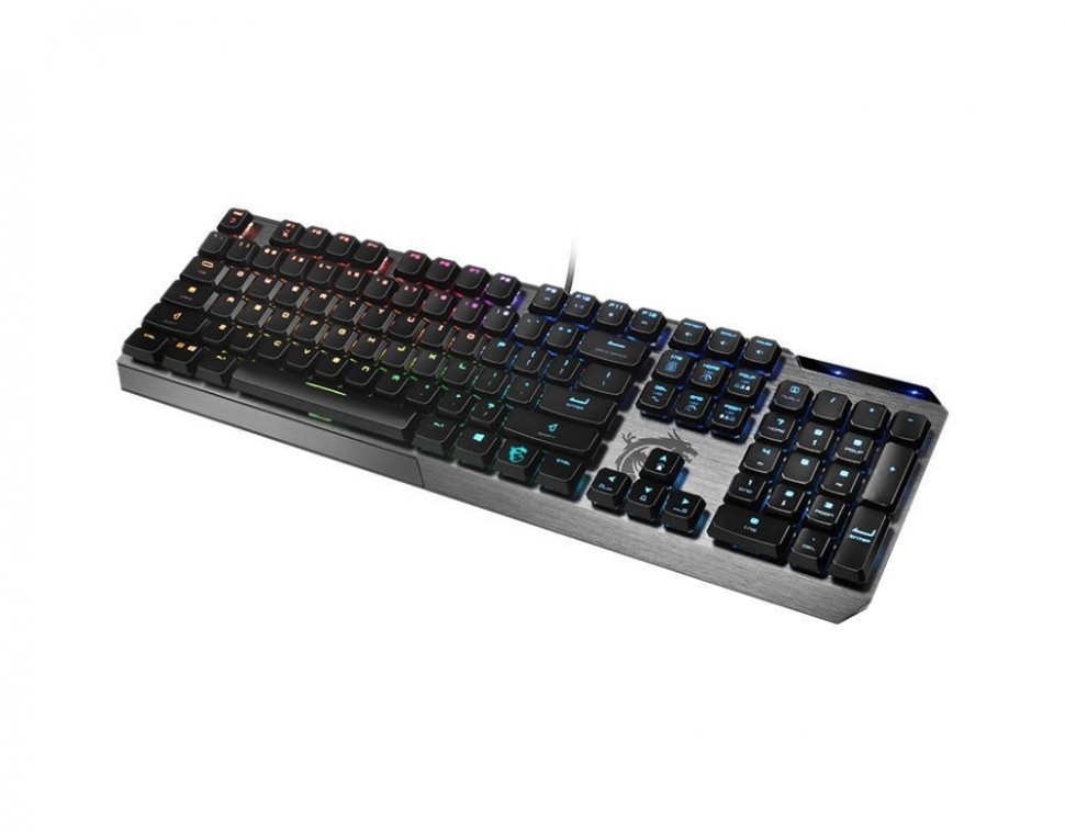 Клавиатура GAMING BLACK RU VIGOR GK50 LOW PROFILE RU MSI