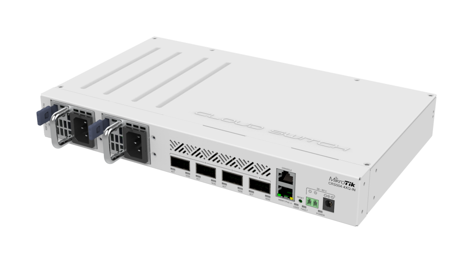 MikroTik CRS504-4XQ-IN коммутатор