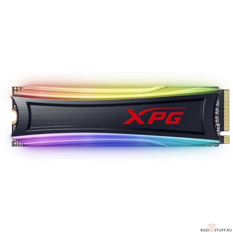 SSD A-Data PCI-E x4 512Gb AS40G-512GT-C S40G RGB M.2 2280
