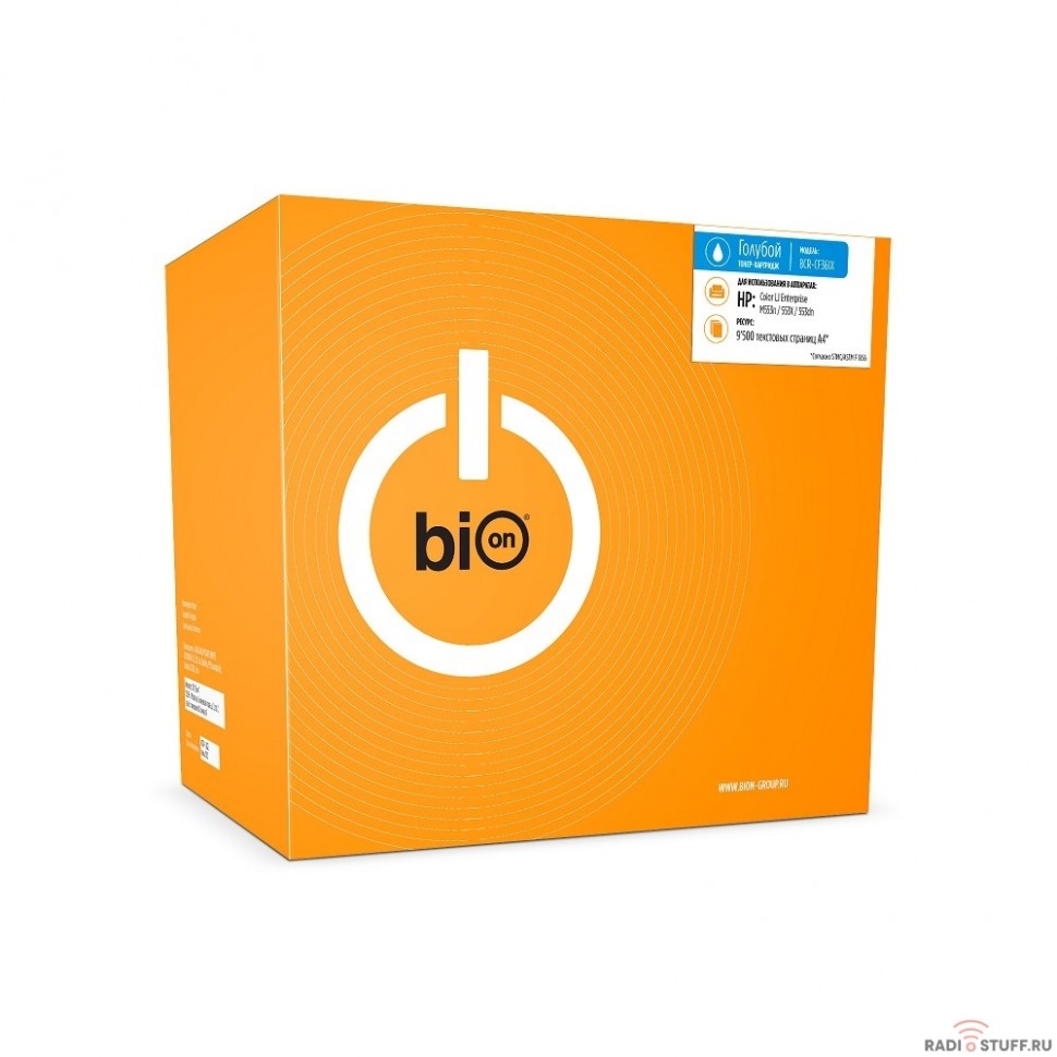 Bion CF361X Картридж для HP LaserJet Enterprise M552/M553/M577 (9500  стр.), Голубой