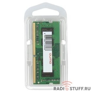 QUMO DDR4 SODIMM 8GB QUM4S-8G3200P22 PC4-25600, 3200MHz OEM/RTL