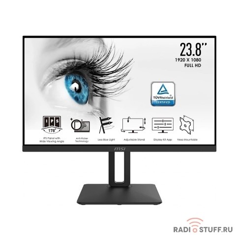 MSI PRO MP242P 23.8" {IPS flat 1920x1080 75Hz 5ms D-Sub HDMI1.4}