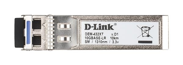 SFP-модуль (трансивер) D-Link SFP+ 432XT/A1A, 10GBASE-LR 