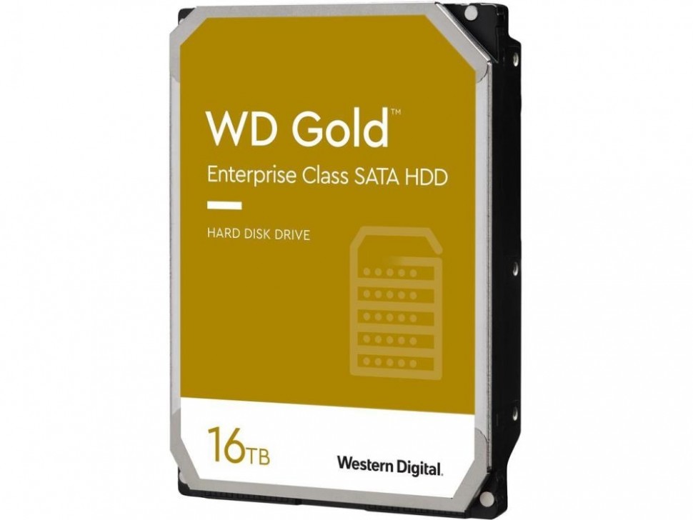 Жесткий диск SATA 16TB 7200RPM 6GB/S 512MB GOLD WD161KRYZ WDC