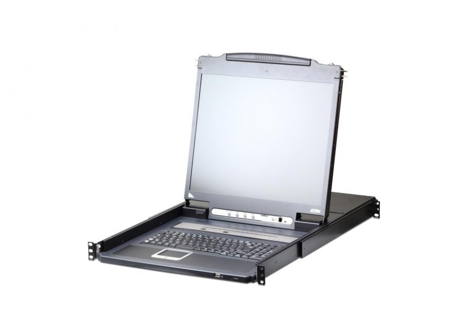 KVM-переключатель IP W/LCD 8PORT 19" VGA CL5708IN-ATA-RG ATEN