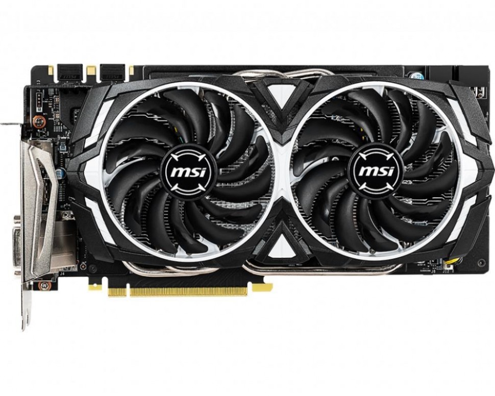 Видеокарта PCIE16 GTX1060 6GB GDDR5X GTX 1060 ARMOR 6GD5X OC MSI