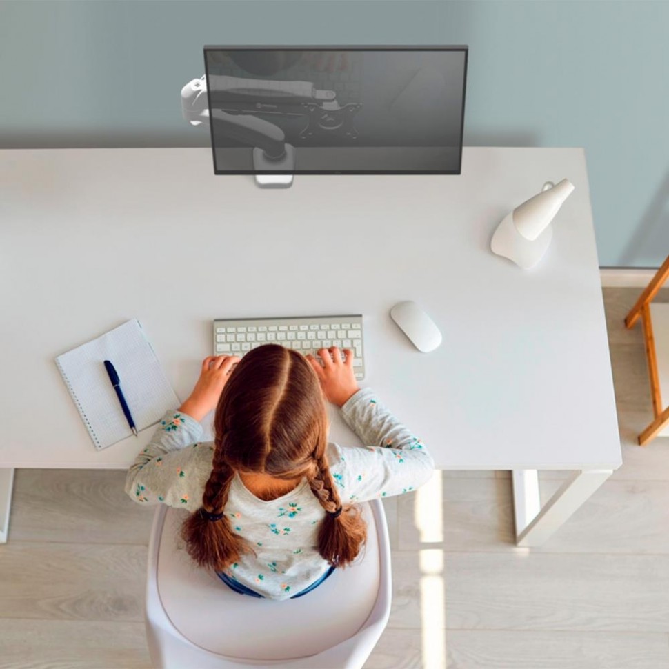 Настенное крепление 13-27" G80 WHITE ONKRON