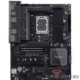 PROART B660-CREATOR D4 LGA1700 ATX 4xDDR4 2xPCIEx16 PCIEx1 3xM.2 HDMI DP 2.5GLAN RTL {4} (518518)