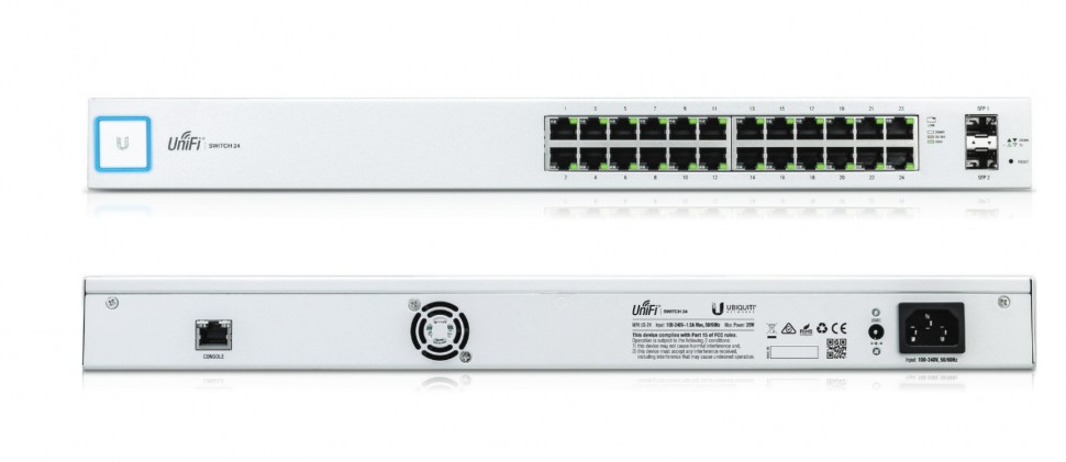 UniFi Switch 24 L2 PoE коммутатор Ubiquiti