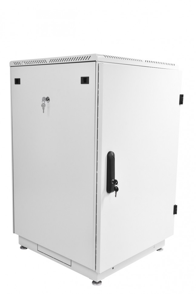 Шкаф телекоммуникационный напольный 18U (600 × 800) дверь металл