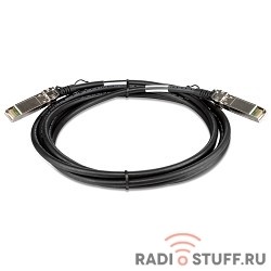 D-Link DEM-CB300S/D1A Пассивный кабель 10GBase-X SFP+ длиной 3 м для прямого подключения