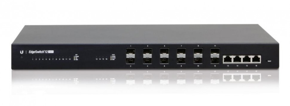 EdgeSwitch 12 Fiber (арт. ES-12F) коммутатор Ubiquiti