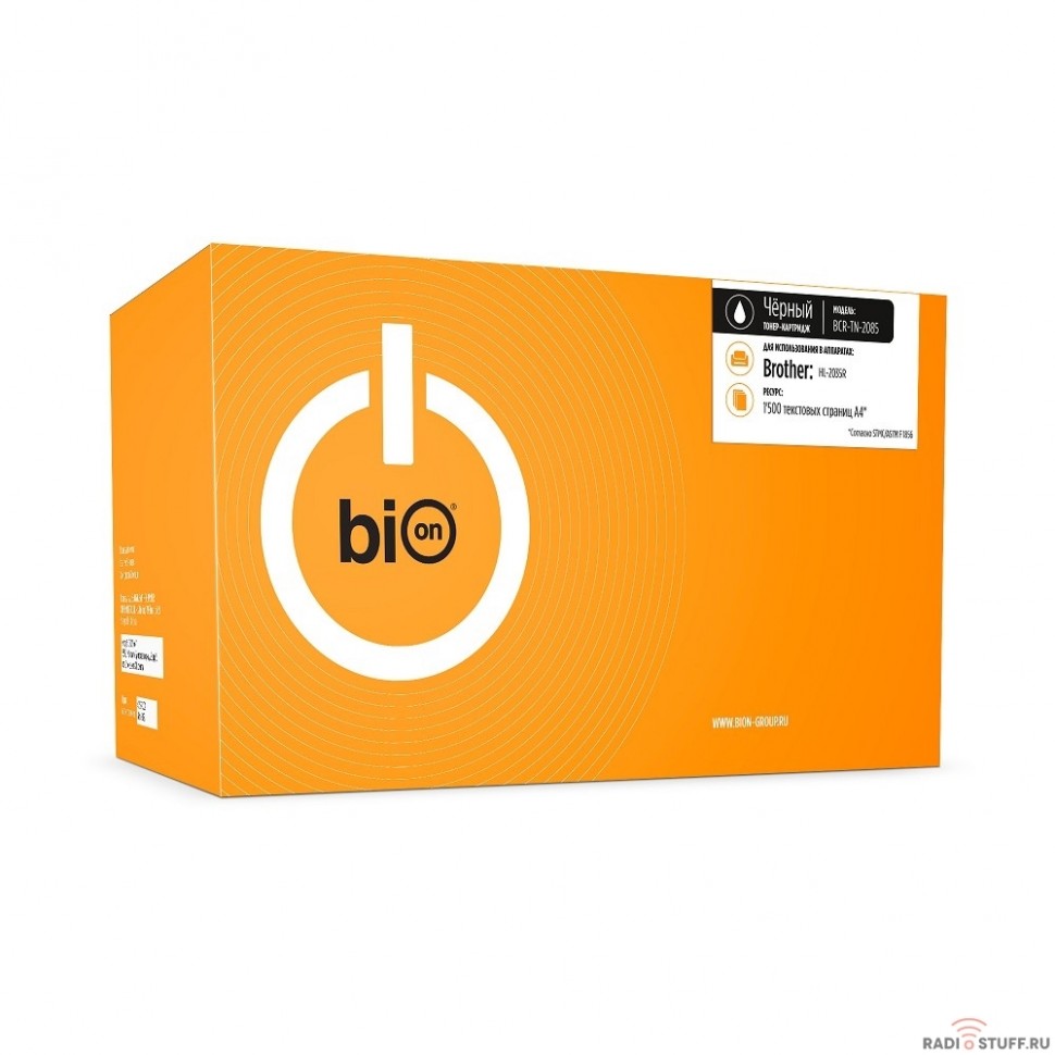 Bion TN-2085 Картридж для Brother HL-2035/2035R (1500  стр.), Черный