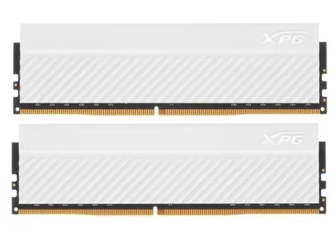 Модуль памяти ADATA XPG SPECTRIX D50 RGB DDR4 Общий объём памяти 32Гб Module capacity 32Гб Количество 1 3600 МГц Множитель частоты шины 18 1.35 В RGB белый AX4U32008G16A-DCWHD45