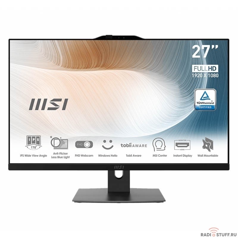 MSI Modern AM272P 12M-271RU  [9S6-AF8211-271] Black 27" {FHD i7-1260P/32Gb/1000Gb SSD/W11Pro/k+m}