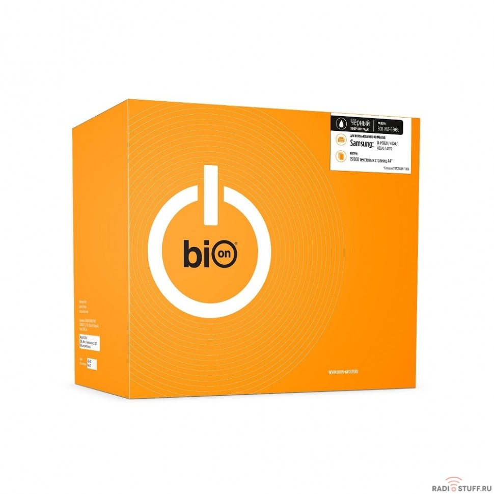 Bion MLT-D203U Картридж для SAMSUNG SL-4020/4070 (15000  стр.), Черный