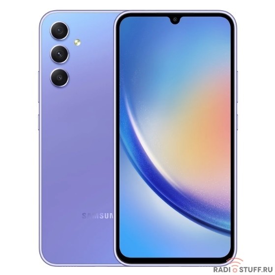 Samsung Galaxy A34 5G SM-A346E 128Gb 6Gb лаванда (SM-A346ELVACAU)