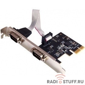 ST-Lab  I-560, 2 ext (COM9M), PCI-E x1, +LP bracket, Ret